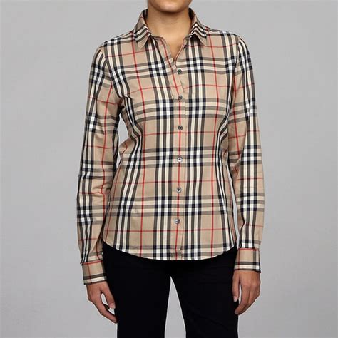 women's burberry shirt|burberry women's shirts & tops.